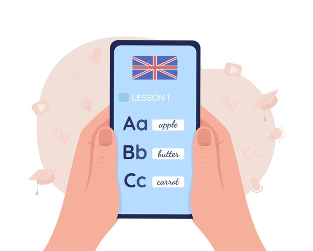 Увлекательный инструмент для изучения английских слов для подростков в мобильном приложении
